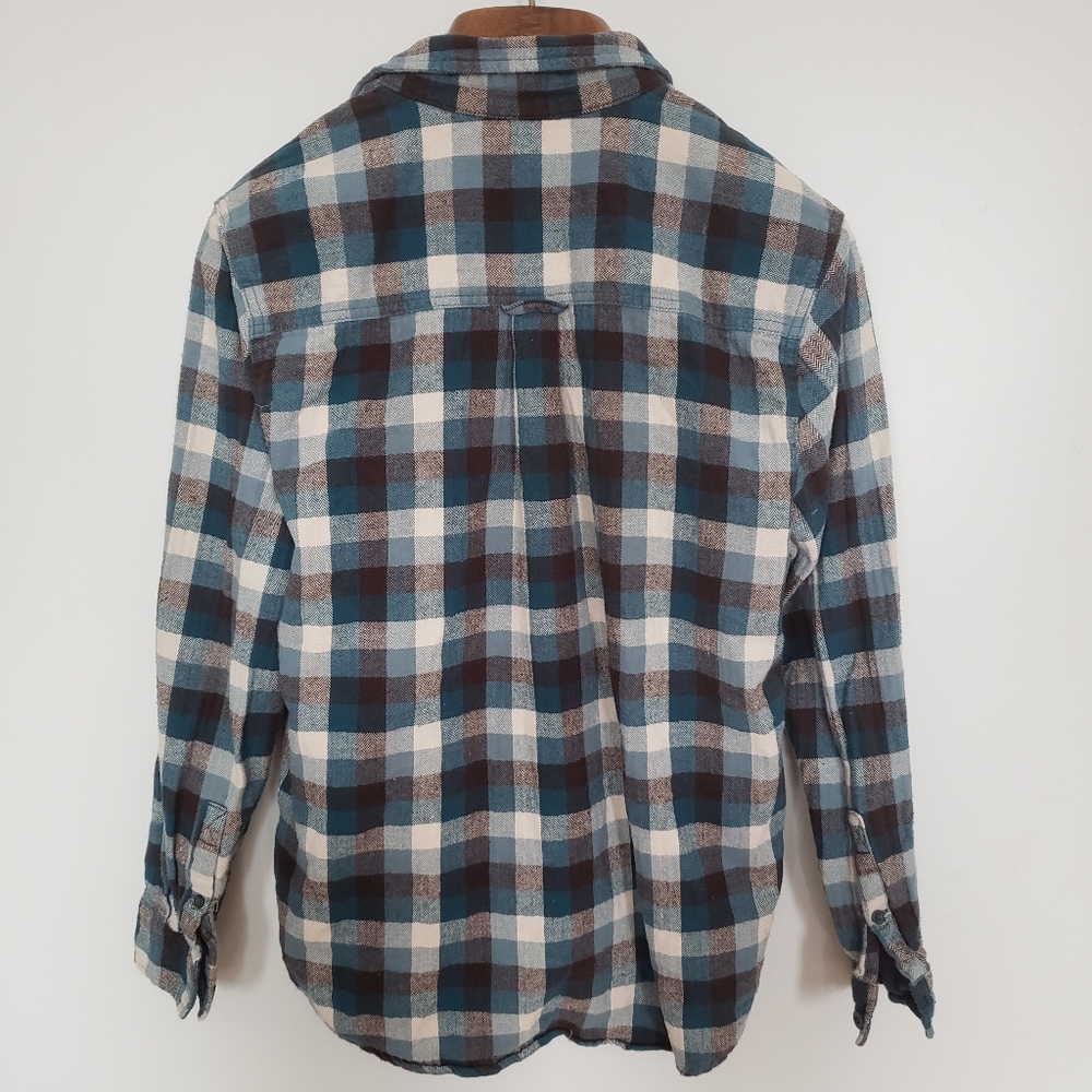 Woolrich // soft flannel plaid checkered shirt - Picture 3 of 8